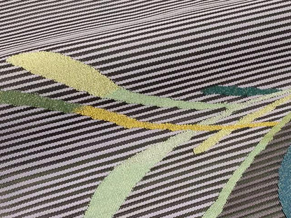 平和屋着物＊夏物　八寸名古屋帯　絽綴れ　草木文　金銀糸　正絹　逸品　CABI5595rv