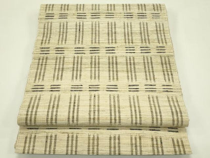 平和屋着物＊夏物　八寸名古屋帯　絣文様　逸品　CABI5596rv