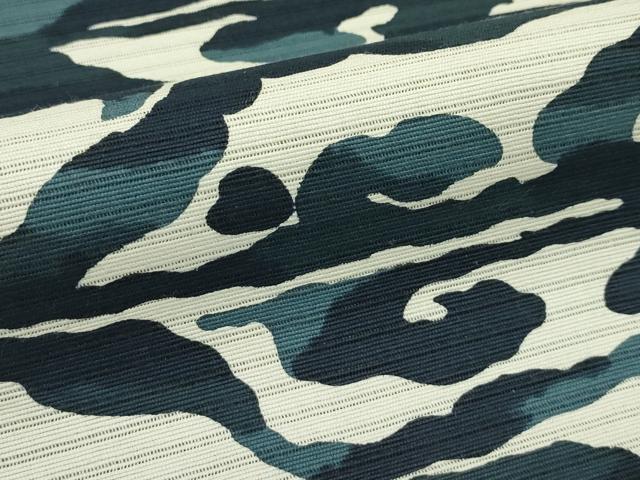 平和屋着物＊夏物　八寸名古屋帯　和楽染　そめおび　抽象文　綿　逸品　未使用　CABI5598rv