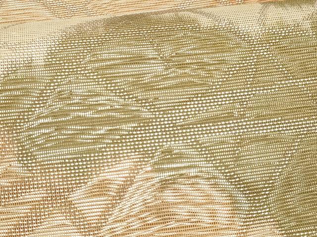 平和屋着物＊夏物　六通柄袋帯　芝草文　正絹　逸品　CABI5602fb