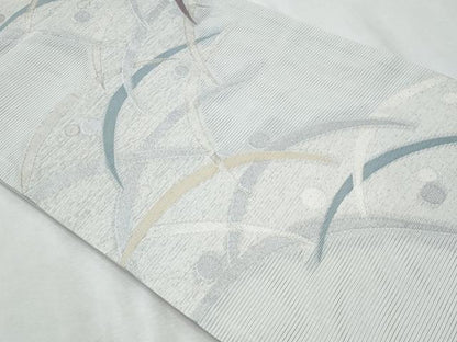 平和屋着物＊夏物　六通柄袋帯　露芝文　金銀糸　正絹　逸品　CABI5609fb