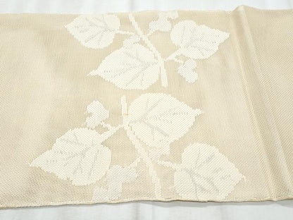 平和屋着物＊夏物　太鼓柄袋帯　草木文　正絹　逸品　CABI5616fb