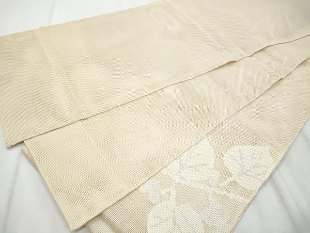 平和屋着物＊夏物　太鼓柄袋帯　草木文　正絹　逸品　CABI5616fb