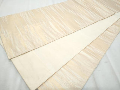 平和屋着物＊夏物　全通柄　本袋帯　霞文　金糸　正絹　逸品　CABI5629fb