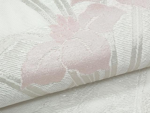 平和屋着物＊夏物　六通柄袋帯　杜若　銀糸　CABI5632fb