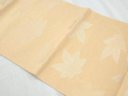 平和屋着物＊夏物　つけ帯　楓　三越扱い　正絹　逸品　CABI5663fb