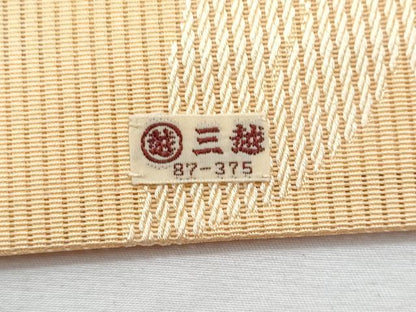 平和屋着物＊夏物　つけ帯　楓　三越扱い　正絹　逸品　CABI5663fb