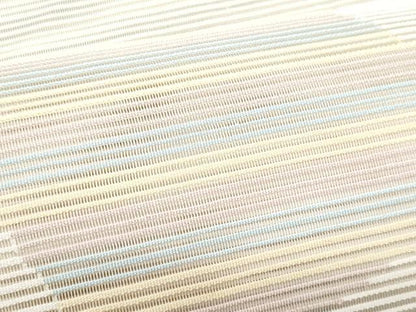 平和屋着物＊夏物　八寸名古屋帯　絽綴れ　色紙重ね文　正絹　逸品　CABI5676fb