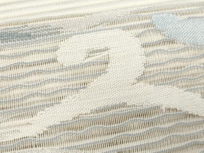 平和屋着物＊夏物　八寸名古屋帯　絽綴れ　唐草文　金銀糸　正絹　逸品　CABI5681fb