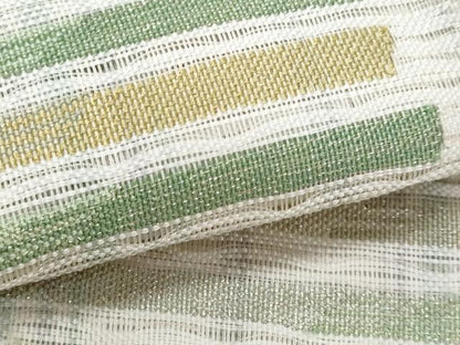 平和屋着物＊夏物　八寸名古屋帯　絽綴れ　横段文　正絹　逸品　CABI5698fb