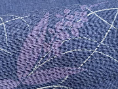 平和屋着物＊夏物　太鼓柄袋帯　枝葉文　麻　逸品　CABI5715fb