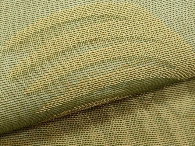 平和屋着物＊夏物　九寸名古屋帯　草木文　正絹　逸品　CABI5725fb