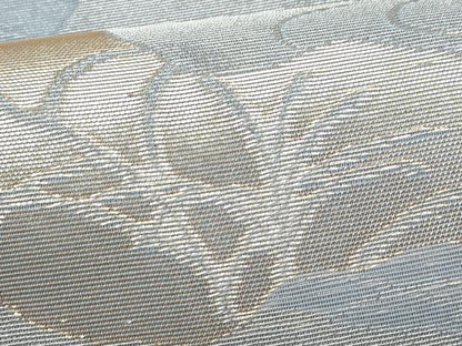 平和屋着物＊夏物　六通柄袋帯　道長花文　金糸　正絹　逸品　CABI5738fb