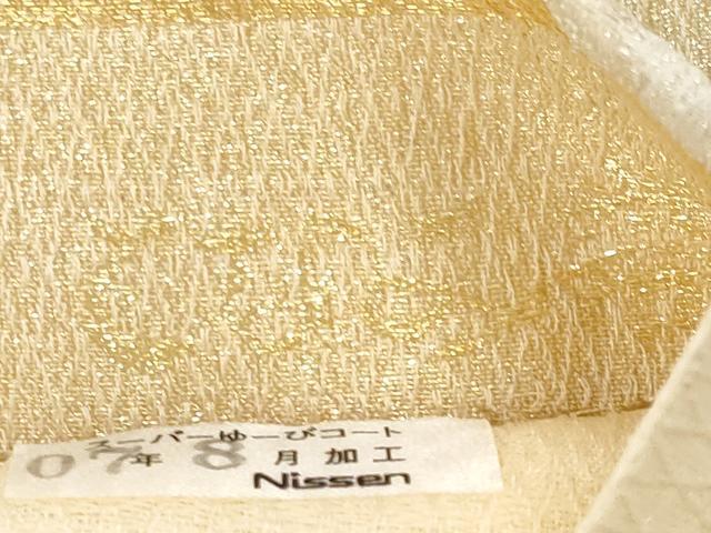 平和屋着物＊夏物　「美しいキモノ」お馴染みのメーカー　となみ織物　全通柄袋帯　横段花唐草文　金銀糸　正絹　逸品　CABI5740fb