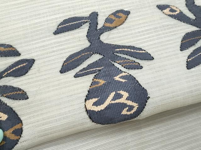 平和屋着物＊夏物　八寸名古屋帯　絽綴れ　成り物　正絹　逸品　CABI5751fb