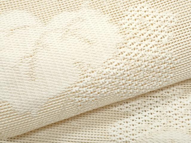 平和屋着物＊夏物　八寸名古屋帯　蔦の葉文　正絹　逸品　CABI5757fb