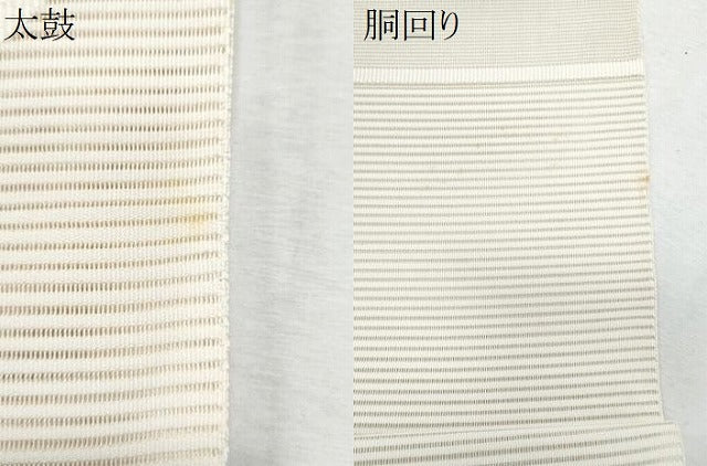 平和屋着物＊夏物　八寸名古屋帯　絽綴れ　花唐草丸文　正絹　逸品　CABI5758fb