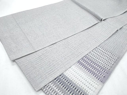 平和屋着物▽太鼓柄袋帯　スリーシーズン　春夏秋　もじり織　横段文　正絹　逸品　未使用　CABI5769fb