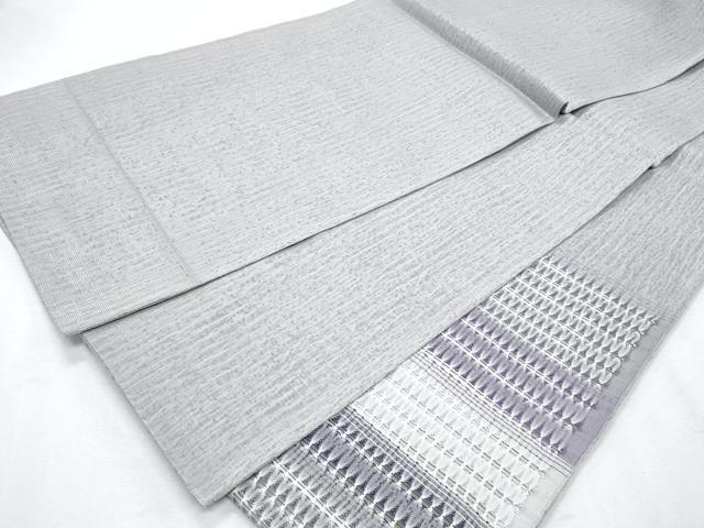 平和屋着物▽太鼓柄袋帯　スリーシーズン　春夏秋　もじり織　横段文　正絹　逸品　未使用　CABI5769fb
