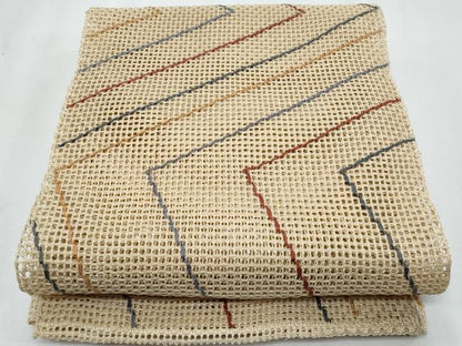 平和屋着物＊夏物　八寸名古屋帯　羅　幾何学文様　正絹　逸品　CABI5778fb