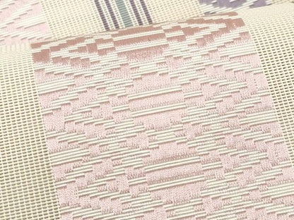 平和屋着物＊夏物　本場筑前博多織　八寸名古屋帯　紗献上　正絹　逸品　CABI5782fb
