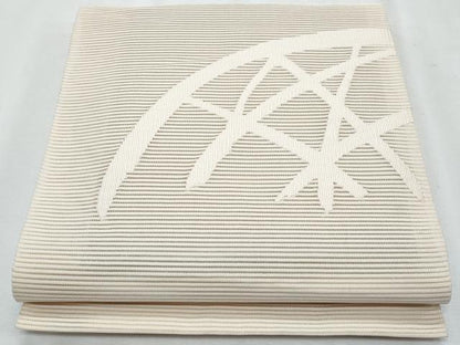 平和屋着物＊夏物　八寸名古屋帯　絽綴れ　籬文　正絹　逸品　CABI5814fb
