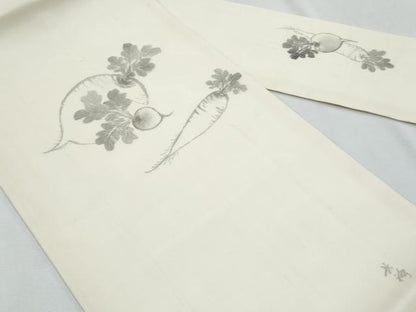 平和屋着物＊夏物　九寸名古屋帯　作家物　成り物　正絹　逸品　CABI5832fb