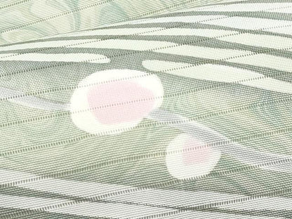 平和屋着物＊夏物　絽塩瀬　九寸名古屋帯　墨流し文様　正絹　逸品　CABI5857fb