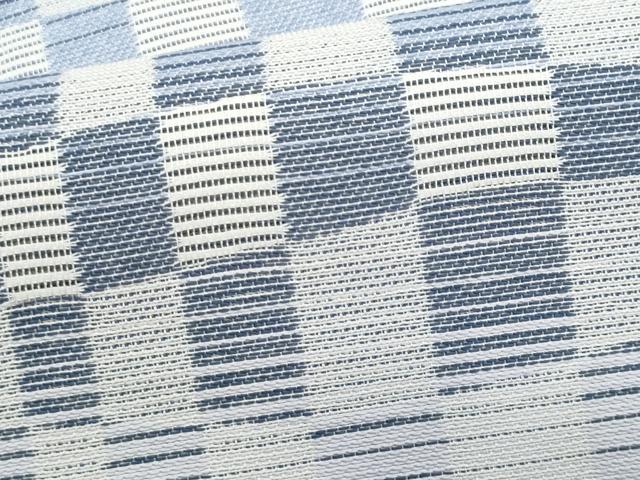 平和屋着物＊夏物　八寸名古屋帯　絹紙布　きらめき　市松文様　高光織物謹製　証紙付き　正絹　逸品　CABI5865fb