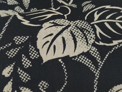 平和屋着物＊夏物　全通柄　九寸名古屋帯　桐唐草文　黒地　正絹　逸品　CABI5868fb