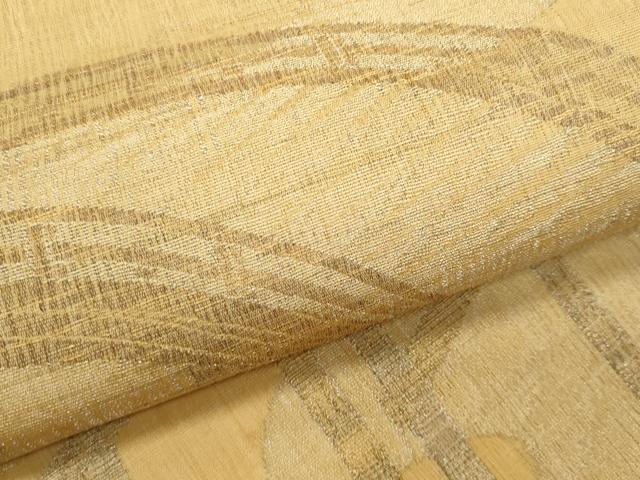 平和屋着物＊夏物　太鼓柄袋帯　櫛織　渡り橋　金銀糸　正絹　逸品　CABI5870fb