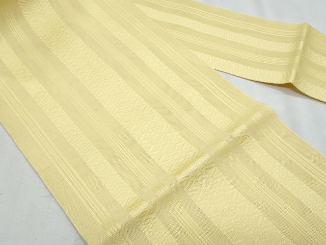 平和屋着物＊夏物　八寸名古屋帯　博多織　紗献上　蒸栗色　CABI5899fb