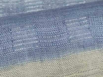 平和屋着物＊夏物　九寸名古屋帯　花倉織　横段文　麻　逸品　CABI5909fb