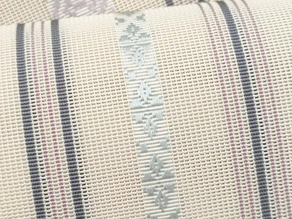 平和屋着物＊夏物　本場筑前博多織　八寸名古屋帯　紗献上　薄卵色　やまと誂製　正絹　逸品　CABI5941fb
