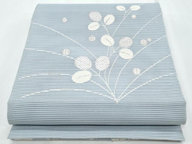 平和屋着物＊夏物　八寸名古屋帯　絽綴れ　萩　金銀糸　正絹　逸品　CABI5974fb