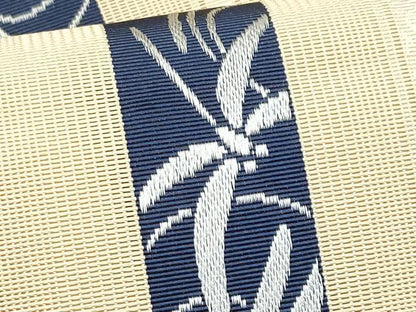 平和屋着物＊夏物　本場筑前博多織　八寸名古屋帯　献雅　トンボ間道　西村織物謹製　博多金ラベル　証紙付き　正絹　逸品　CABI5981fb