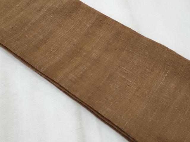 平和屋着物＊夏物　創作　男性　角帯　渋紙色　CABI5987fb