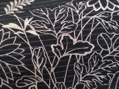 平和屋着物＊夏物　つけ帯　枝花文　正絹　逸品　CABI5993fb