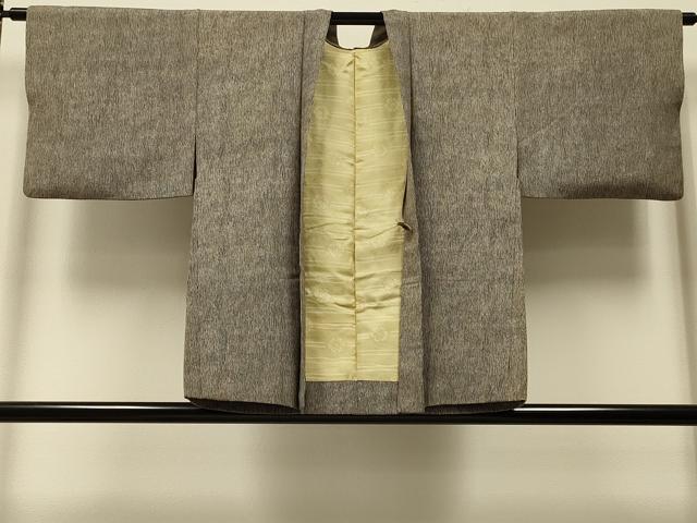 平和屋着物＃羽織　よろけ縞　正絹　逸品　CABI6012in