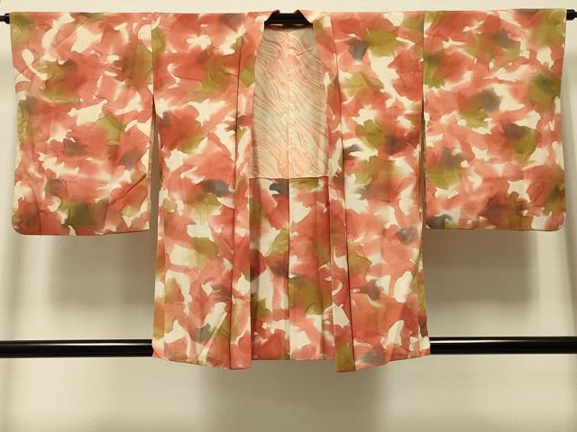 平和屋着物＃羽織　霞文　暈し染め　正絹　逸品　CABI6024in