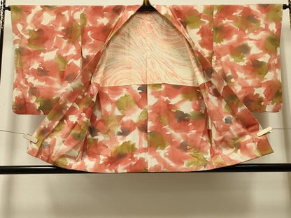 平和屋着物＃羽織　霞文　暈し染め　正絹　逸品　CABI6024in