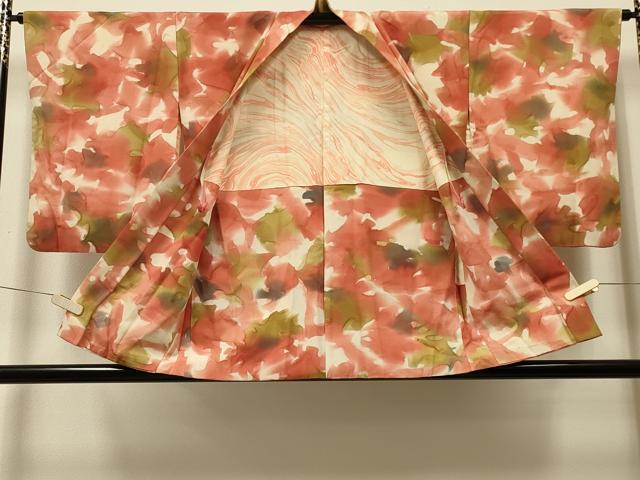 平和屋着物＃羽織　霞文　暈し染め　正絹　逸品　CABI6024in