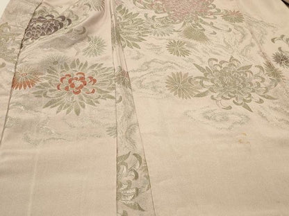 平和屋着物＃羽織　寿光織　乱菊　金銀糸　正絹　逸品　CABI6048in