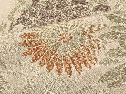 平和屋着物＃羽織　寿光織　乱菊　金銀糸　正絹　逸品　CABI6048in