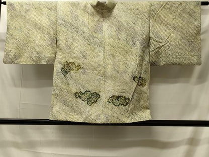平和屋着物＃羽織　総絞り　花唐草文　正絹　逸品　CABI6054in