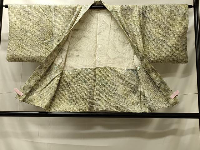 平和屋着物＃羽織　総絞り　花唐草文　正絹　逸品　CABI6054in