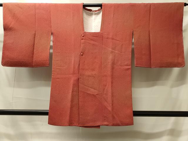 平和屋着物＃道行コート　作家物　霞地紋　暈し染め　正絹　逸品　未使用　CABI6068in