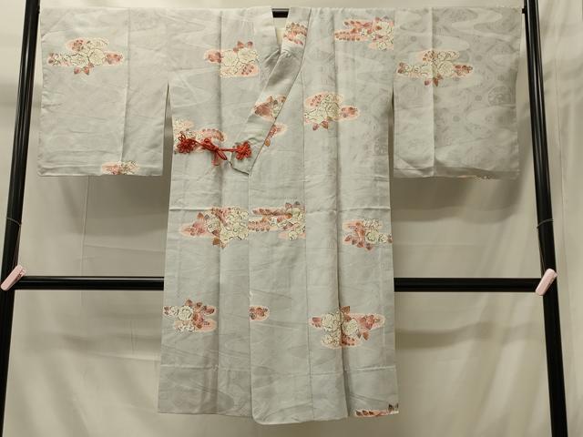 平和屋着物＃道中着　単衣　辻が花　ロング丈　正絹　逸品　未使用　CABI6082in