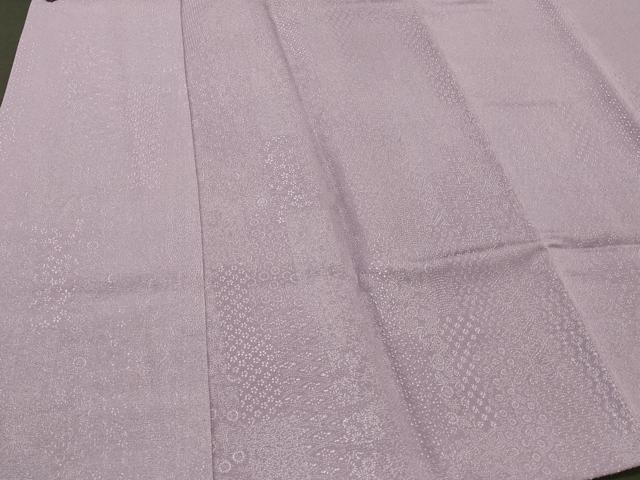 平和屋着物＃道中着　吉祥花文　ロング丈　正絹　逸品　CABI6084in