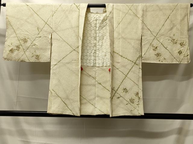 平和屋着物＃羽織　総絞り　舞花文　正絹　逸品　CABI6139in